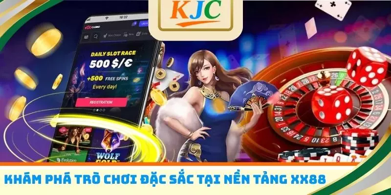Khám phá trò chơi đặc sắc tại nền tảng XX88